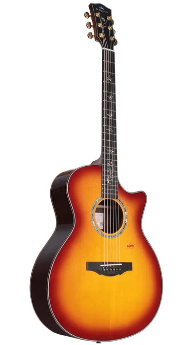 Акустическая гитара Kepma B1-GA-BS, 6 струн, аудиториум, Cherry Burst