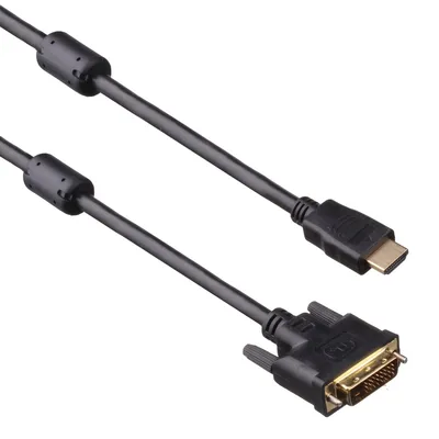 Кабель HDMI-DVI ExeGate EX191101RUS, 1.8м, Dual Link