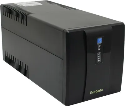 ИБП ExeGate SpecialPro UNB-1600.LED.AVR.4SH, 1600 ВА/950 Вт, 4×Schuko