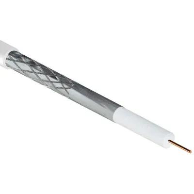 Кабель коаксиальный PROconnect RG-6U+Cu, 75 Ом, Cu/Al/Cu, 48%, бухта 100 м