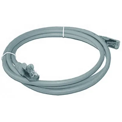 Патч-корд LANMASTER LAN-PC45/S5E-10-GY, FTP кат.5e, 4 пары, 10 м, LSZH, серый