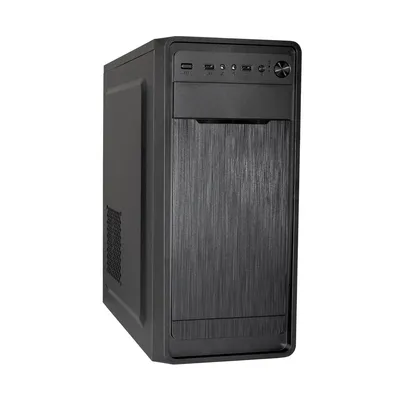 EX299354RUS Miditower ExeGate XP-332-UNS400 (ATX,БП UNS400  с вент. 12см,2*USB,аудио,черный)