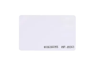 Карта ZKTeco ID Card (EM-Marine - EM) тонкая, EM-Marine, 0.8мм