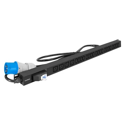 Блок розеток ExeGate EX296174RUS, PDU-V420, 1U, 20×C13+4×C19, 32A