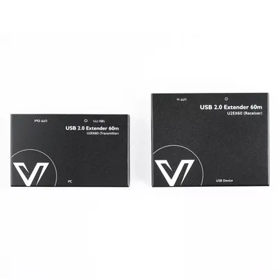 Удлинитель USB 2.0 по витой паре AV Access U2EX60, до 60 м, PoC