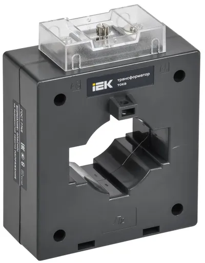Трансформатор тока IEK ITT40-3-15-0750-08, 750/5 А, 15 ВА, класс 0,5S