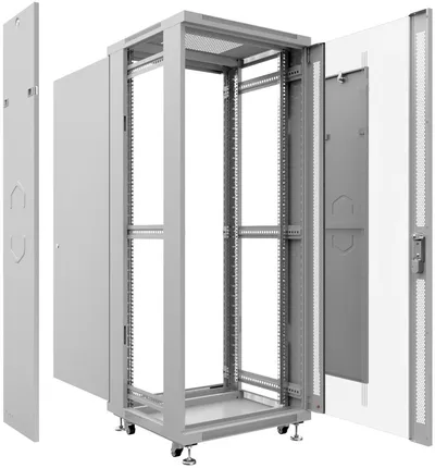 Шкаф телекоммуникационный Cabeus SH-05C-18U60/80, 19", 18U, 600x800x988 мм, IP20