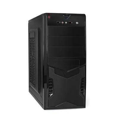 Корпус ПК ExeGate 299154, Miditower, ATX, БП 350Вт, 2×USB
