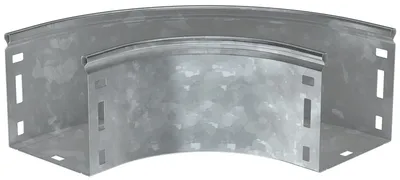 Отвод IEK ESCA CPG01-0-90-100-100-HDZ, 90°, 100×100 мм, сталь, горячий цинк