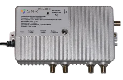 Усилитель SNR SNR-HA-107-32, домовой, 32дБ, 87-862МГц