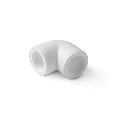 Угольник PRO AQUA PA13008P, PPR, 20 мм, 90°, сварной, белый
