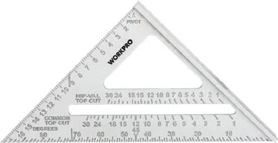 Угольник строительный WorkPro WP264012, 305мм