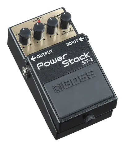 Педаль эффектов Boss ST-2, дисторшн, регуляторы Level/Bass/Treble/Sound, 9 В