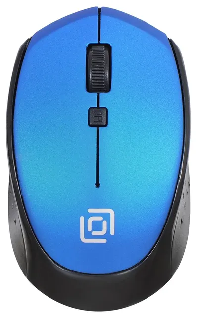 Мышь беспроводная Oklick SR-1807 BLUE, 1600 dpi, радио, USB