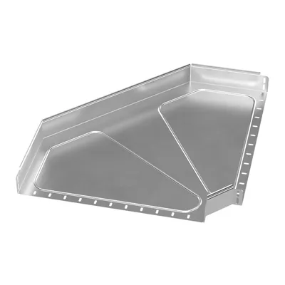 Угол Промрукав PR16.3512, гориз. 90°, INOX AISI 304, 600×50