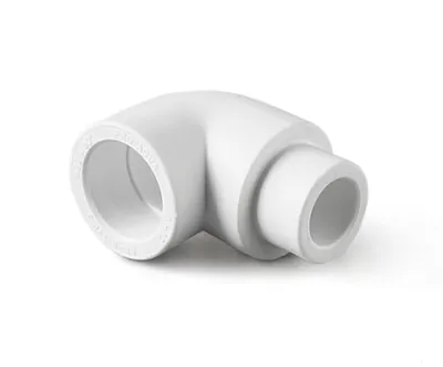 Угольник PRO AQUA PA13608P, PP-R, 20 мм, 90°, ВН-НР, белый