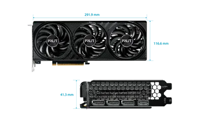 Видеокарта Palit GeForce RTX 5060 Ti Infinity 3, 16 ГБ GDDR7, 128 бит, PCI-E 5.0