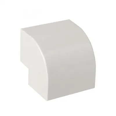 Угол внешний EKF obw-40-25x4, 40×25 мм, пластик, белый, 4 шт