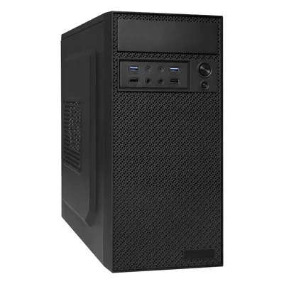Компьютерный корпус Minitower ExeGate BAA-109U2-UNS350 (mATX, БП UNS350 с вент. 12см, 2*USB+2*USB 3.0, аудио, черный)