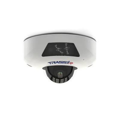 IP-камера Trassir TR-D4121IR1 v6 3.6, 2 Мп, 1/2.7" CMOS, ИК до 15 м, IP66