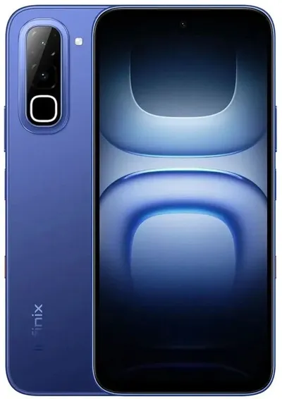 Смартфон Infinix X6896 Hot 70 Pro 5G 128Gb 8Gb синий моноблок 3G 4G 2Sim 6.76" 1080x2344 Android 16 50Mpix 802.11 a/b/g/n/ac NFC GPS Protect FM microSD max2048Gb