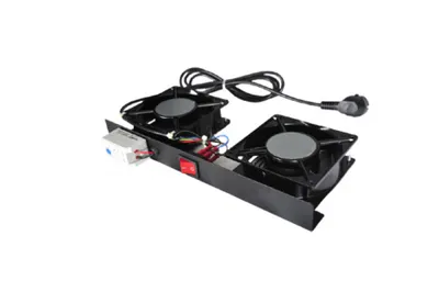 Вентиляторный модуль Datarex DR-451211, 2 вентилятора, 1.8м, Schuko
