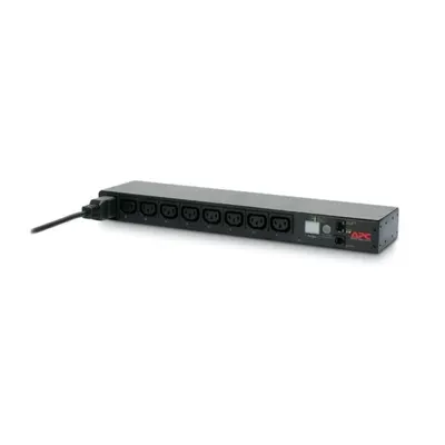 Блок распределения питания APC AP7921B Rack PDU, Switched, 1U, 16 А, 8×C13