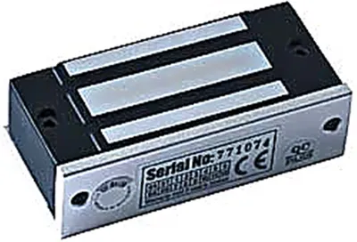 Электромагнитный замок Smartec ST-EL050S, 12 VDC, 50 кг, накладной