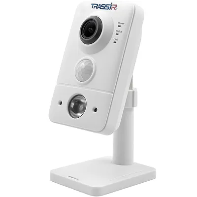 IP-камера Trassir TR-D7151IR1 1.4, 5 Мп, 1.4 мм, PoE, ИК до 10 м