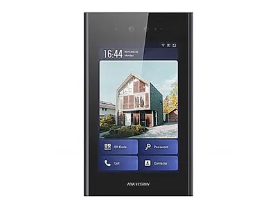 Вызывная панель Hikvision DS-KD9403-E6, IP, 8", распознавание лиц