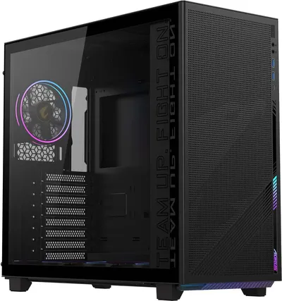 Корпус GIGABYTE GB-AC400G, Midi Tower, ATX, без БП, закаленное стекло