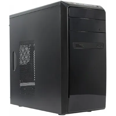 Корпус POWERMAN ES725 Black, MiniTower, MicroATX, USB 3.0×2