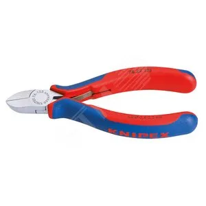 Бокорезы Knipex KN-7622125, 125 мм, для мягкой проволоки 0,4–2,5 мм
