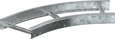 Поворот лестничный IEK LESTA CPG05-4-45-100-300-HDZ, 45°, 100×300 мм, R600, горячий цинк