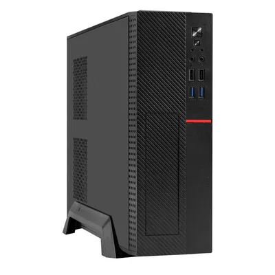 Корпус ExeGate EX298778RUS, Desktop, mini-ITX/mATX, БП 450Вт, 2×USB+2×USB3.0