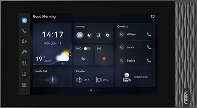 Видеодомофон Fanvil i554W, 7" сенсорный экран, 1024×600, Wi-Fi, PoE