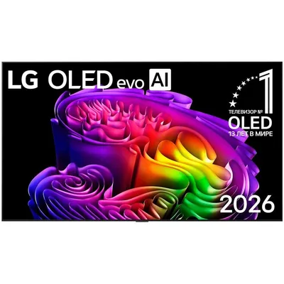 Телевизор LG OLED55G6RLA, 55" OLED evo 4K, 120 Гц, webOS 26, Dolby Atmos