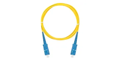 Патч-корд NIKOMAX NMF-PC1S2C2-SCU-SCU-001, OS2, SC/UPC-SC/UPC, 1м