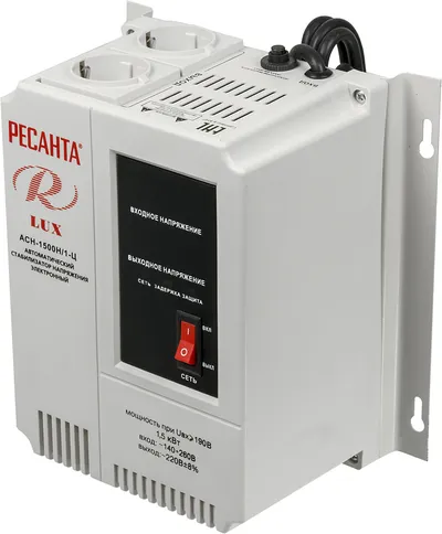 Стабилизатор Ресанта 63/6/20, ACH-1500Н/1-Ц, 1500 ВА, 140-260 В