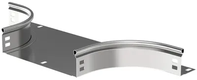 Отвод Т-образный IEK ESCA COT01-0-080-300, тип Г01, 80×300 мм, сталь