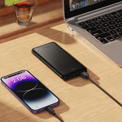 Аккумулятор внешний Hoco J153, 10000mAh, черный