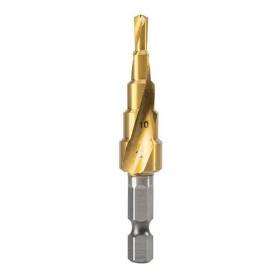 Сверло ступенчатое DELI DH-JTZ012-E1, 4–12 мм, HSS 4341, шестигранный хвостовик