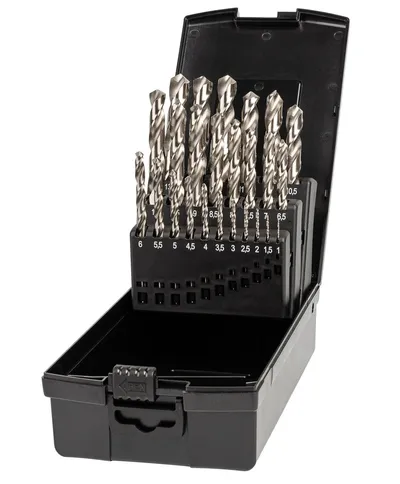 Набор свёрл ZALTAR ZA-73162, HSS-G, 25 предметов, 1,0–13,0 мм, DIN 338, тип N