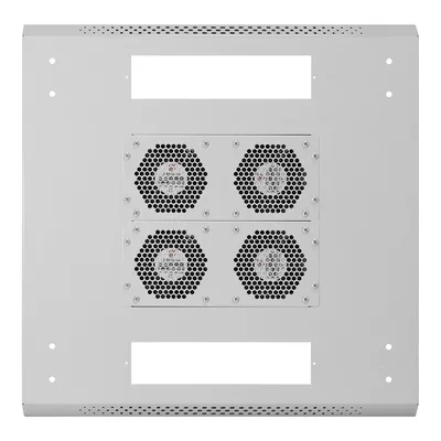 Шкаф телекоммуникационный 19" напольный 18U ExeGate EC-FS-18U.600.800.V.GREY (19”, 18U, 600x800x987mm (ШхГхВ), передняя и задняя двери перфорированные, съемные боковые панели, пыле- и влагозащита IP20, встроенный вентиляционный модуль, 1 полка в комплекте, светло-серый RAL 7035, 3 коробки)