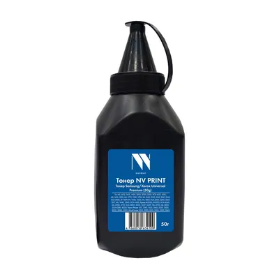 Тонер NV Print NV-S/X-UNIV-PR-50G, универсальный Samsung/Xerox, чёрный, 50 г