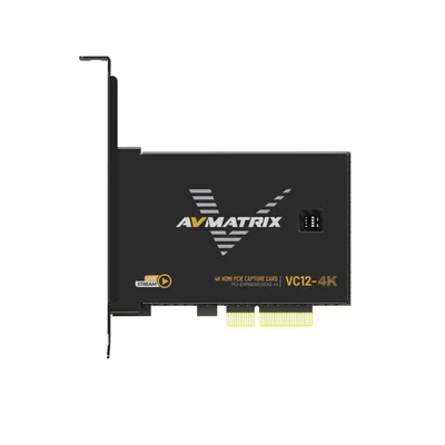 Плата видеозахвата AVMatrix VC12-4K, HDMI, PCIe, 4K60