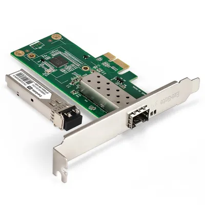Комплект ExeGate EX298935RUS, сетевой адаптер SFP + трансивер