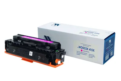 Тонер-картридж NV Print NV-W2033X-415X-M (415X), пурпурный, 6000 стр.