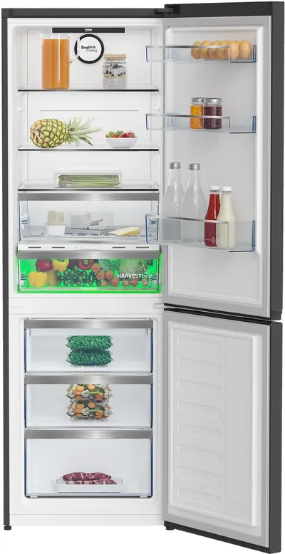 Холодильник Beko B1RCNK332W, двухкамерный, 200/100л, No Frost, белый