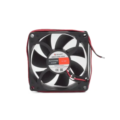 Вентилятор осевой SILART G0825-D48X-7PBHL, 80×80×25 мм, 48 VDC